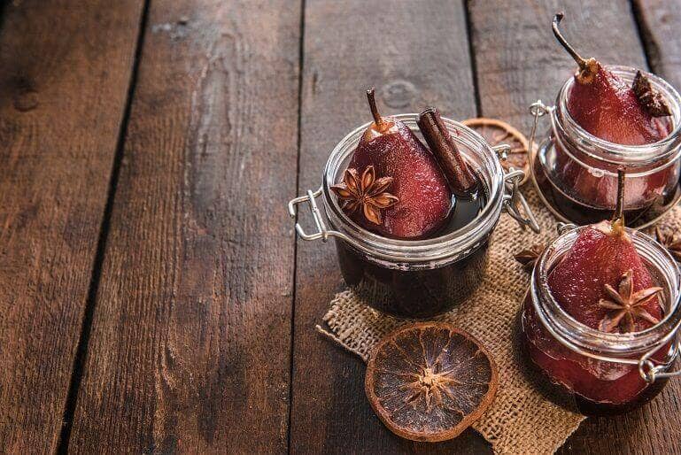 Poached Pears