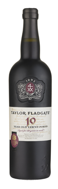 Bottle of 10 Year Old Tawny Port wine from Taylor Fladgate