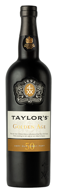 Bottle of 50 Year Old Tawny Port wine from Taylor's