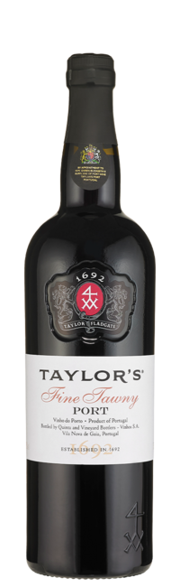 Botella de vino de Oporto Taylor's Fine Tawny