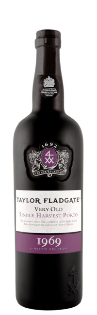 Bottle of Taylor Fladgate 1969 Single Harvest port