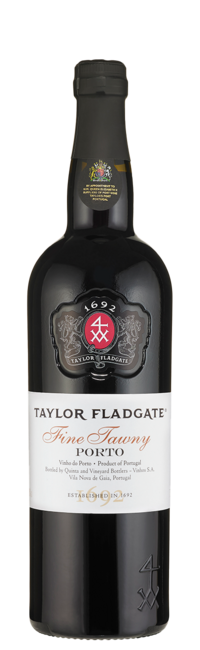 Bottle of Fine Tawny Port wine from Taylor Fladgate