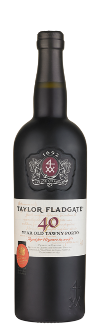 Bottle of 40 Year Old Tawny Port wine from Taylor Fladgate