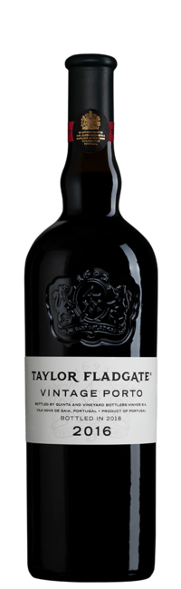 Bottle of Taylor Fladgate's 2016 Vintage Port