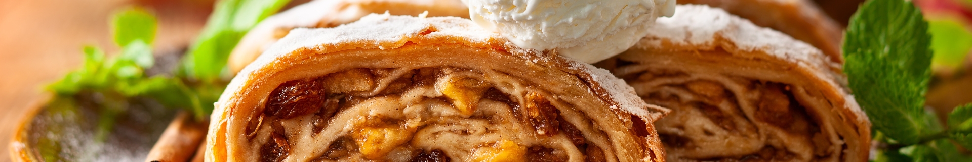 With its delicious flavour of apples, cinnamon and sultanas, Apfelstrudel is an iconic dessert that brings the cosy spirit of winter, perfect for...